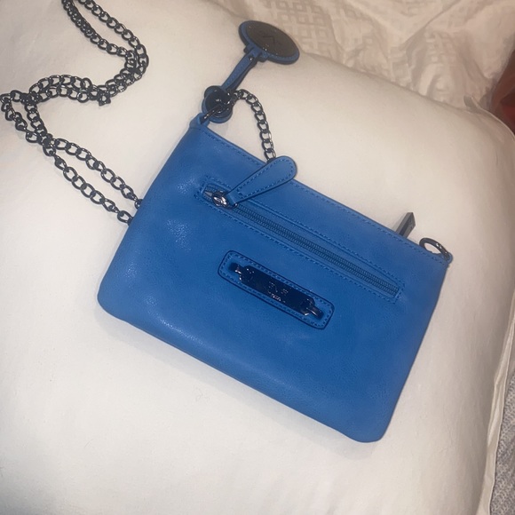 Crossbody Studded Blue Bag - Picture 5 of 5